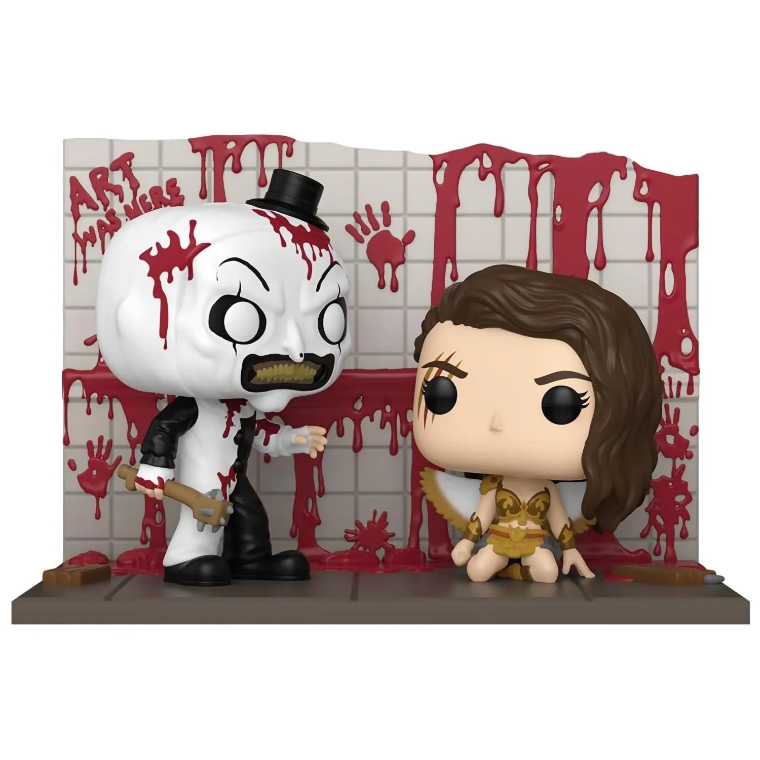 Фигурка Terrifier 2 Art vs Sienna Exc — Funko Pop! Moment Vinyl 1793