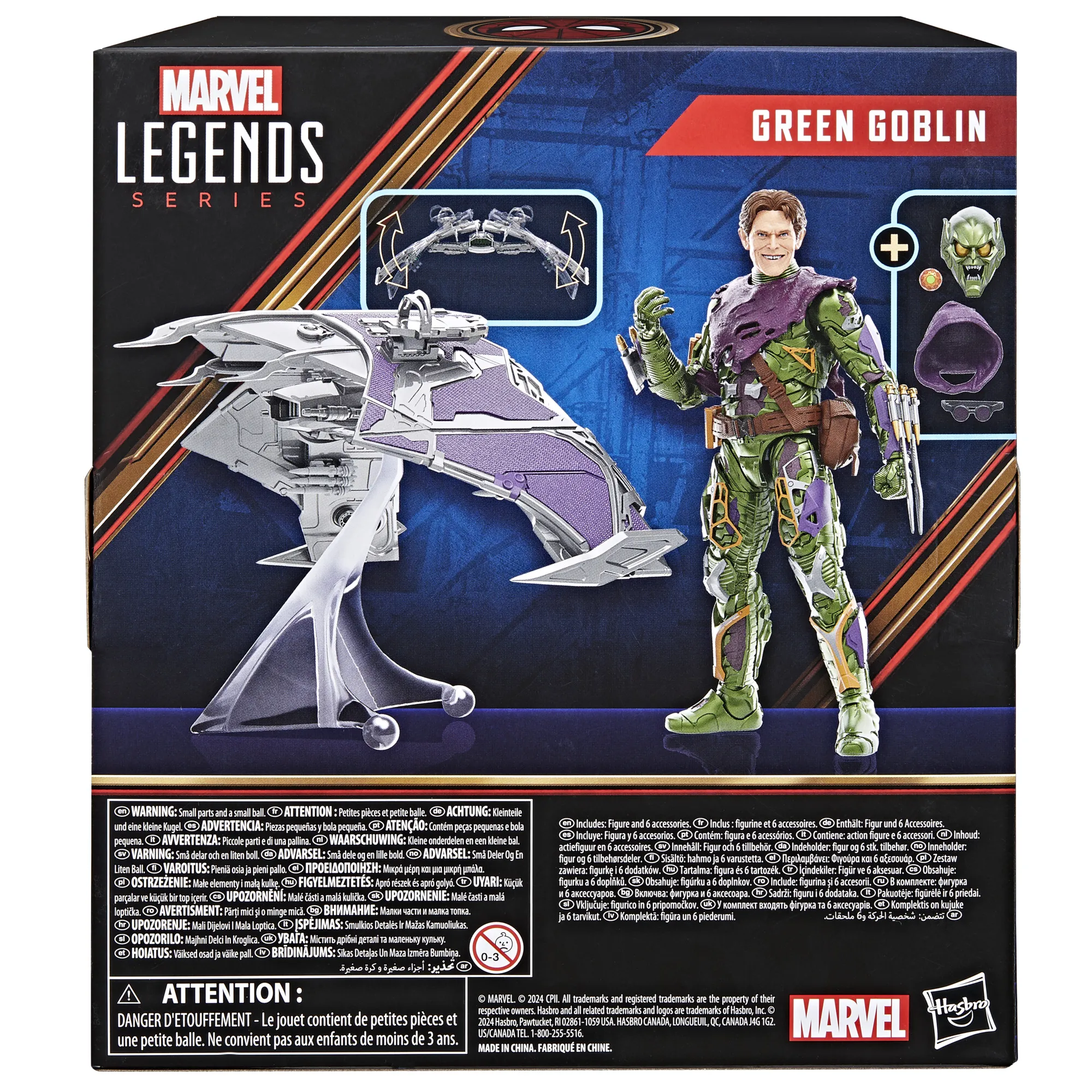 Фигурка Green Goblin Deluxe — Hasbro Marvel Legends No Way Home - купить в  GeekZona.ru