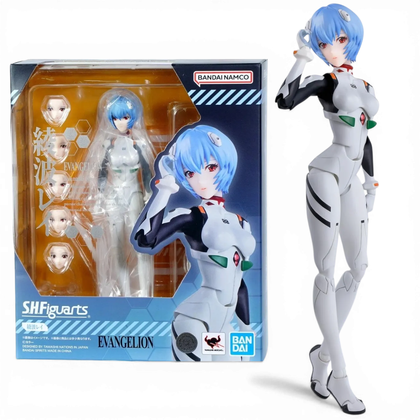 Фигурка Евангелион — SH Figuarts Evangelion S.H.Figuarts Rei Ayanami Figure