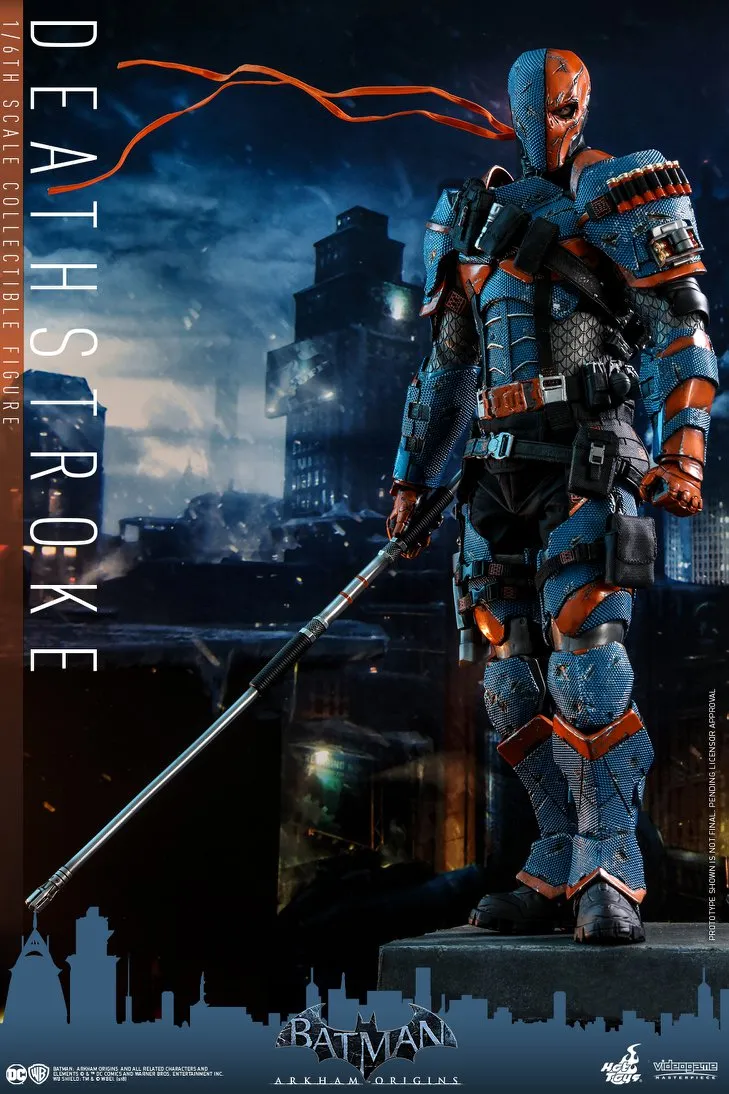 Фигурка Дестроука — Hot Toys Batman Arkham Origins 1/6 Deathstroke
