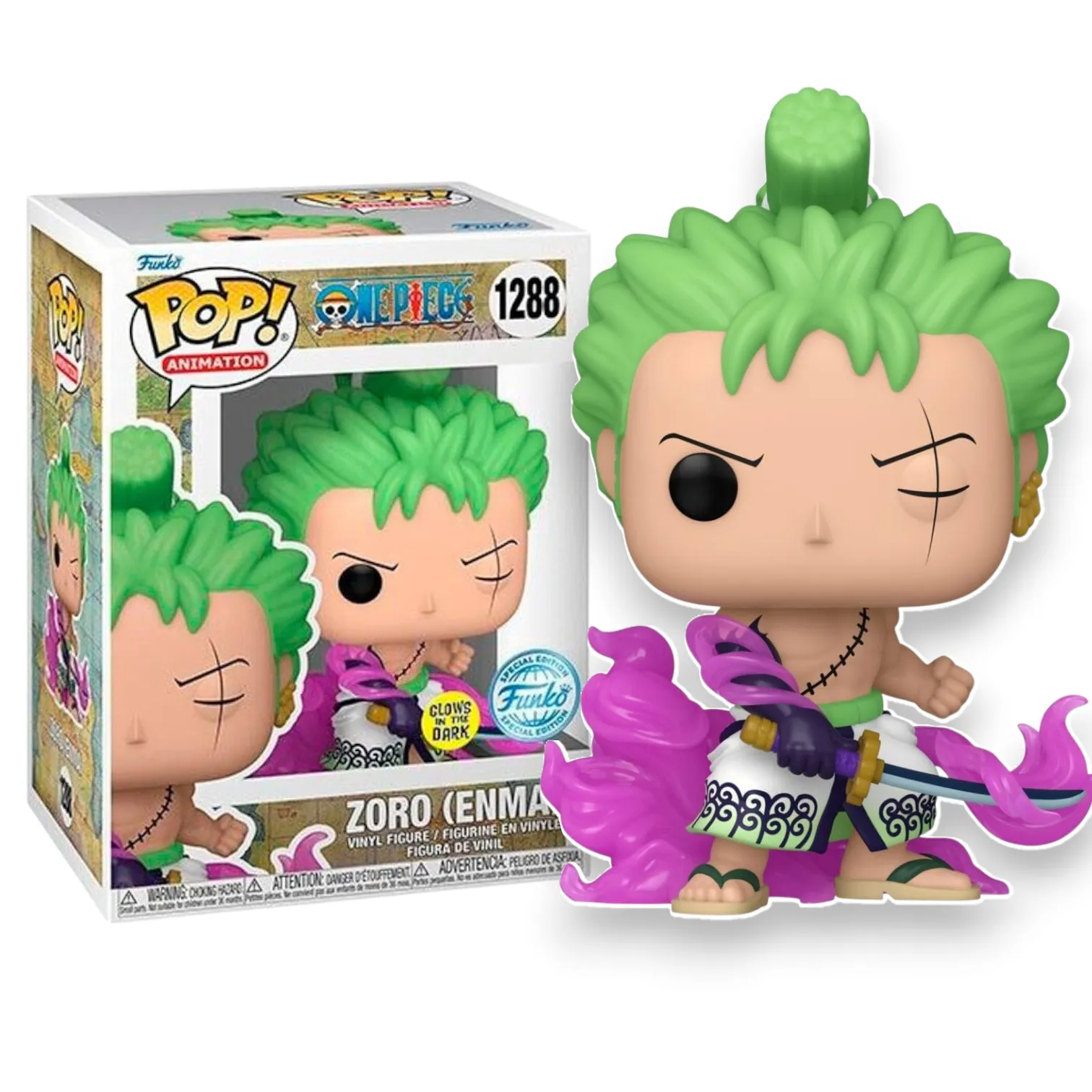 Фигурка One Piece Zoro Enma Exclusive — Funko Pop! Vinyl 1288