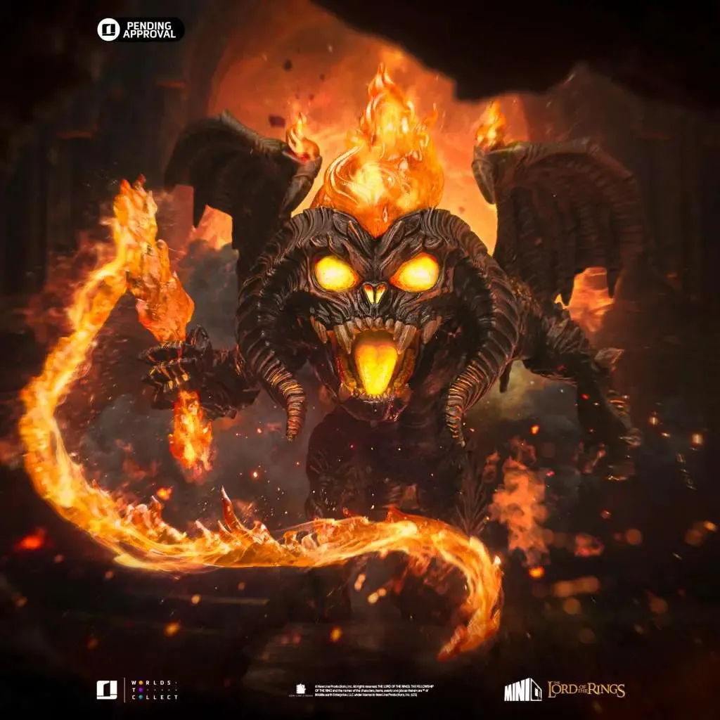 Фигурка Lord Of The Rings Balrog — Iron Studios Minico