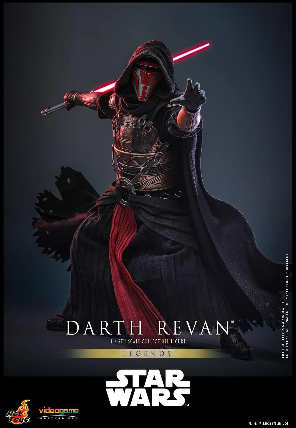 Фигурка Darth Revan - Hot Toys VGM62 Star Wars 1/6 