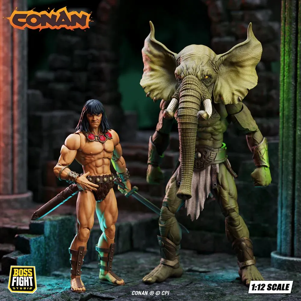 Фигурка Conan The Tower Of The Elephant — Boss Fight Studio Deluxe 2-pack Figure Set