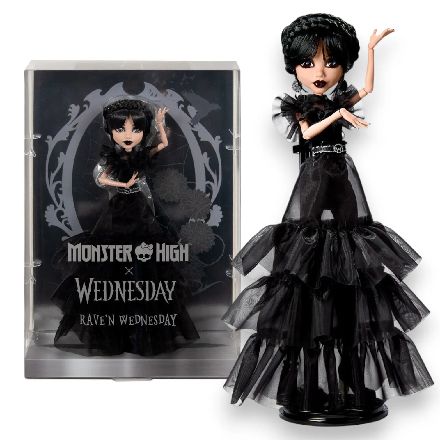 Фигурка Wednesday Doll RaveN — Mattel Monster High