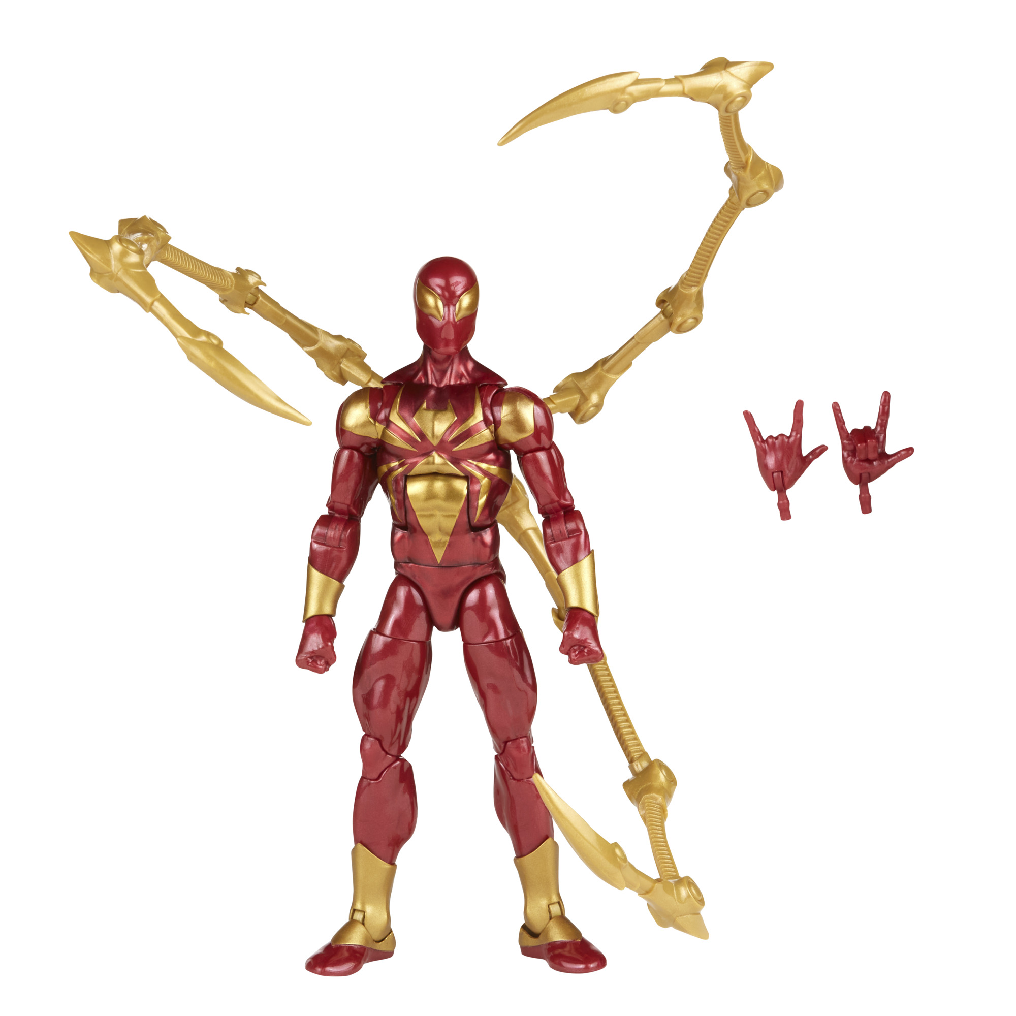 marvel legends iron man and iron spider