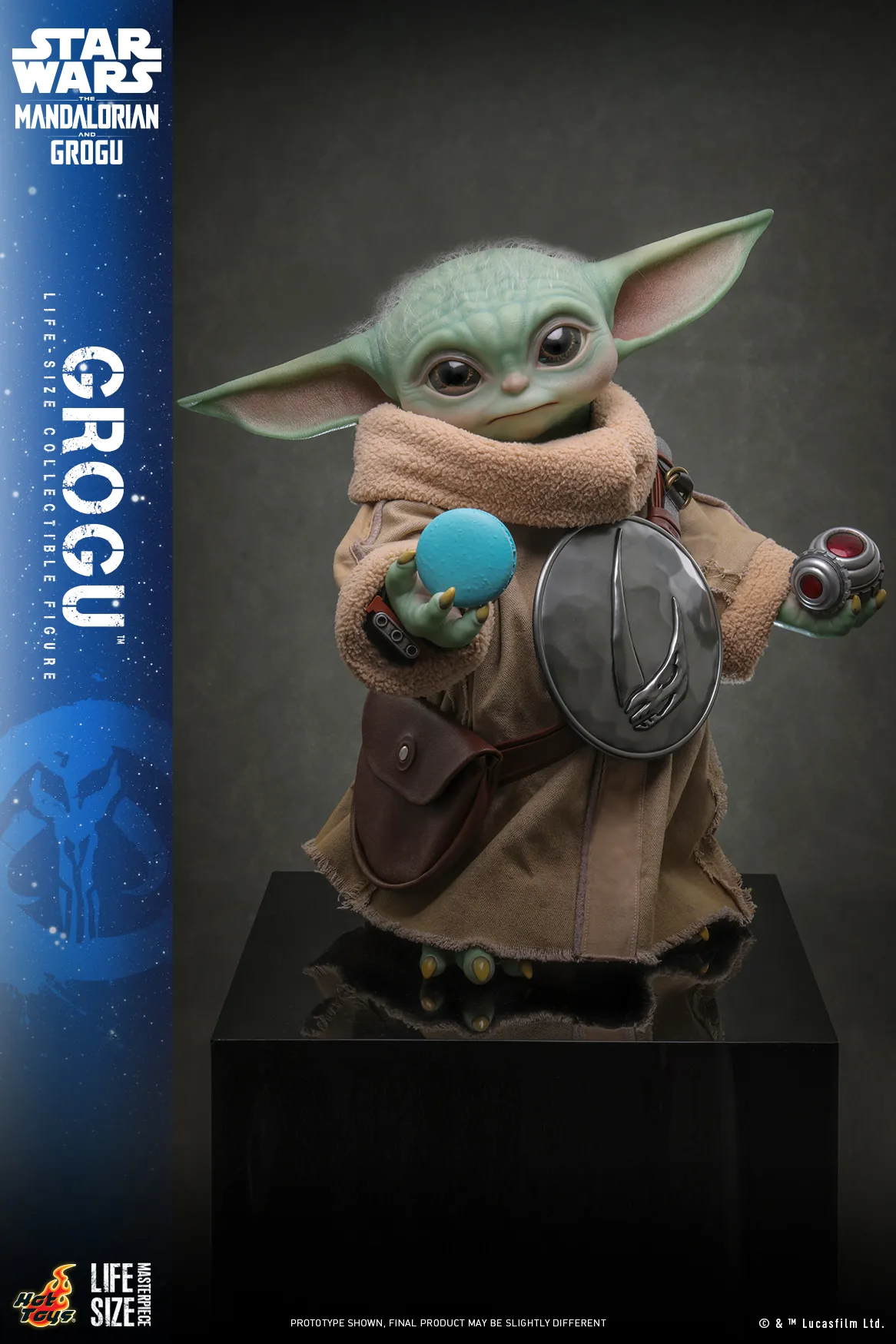 Фигурка Грогу 38 см — Hot Toys LMS016: The Mandalorian and Grogu 1