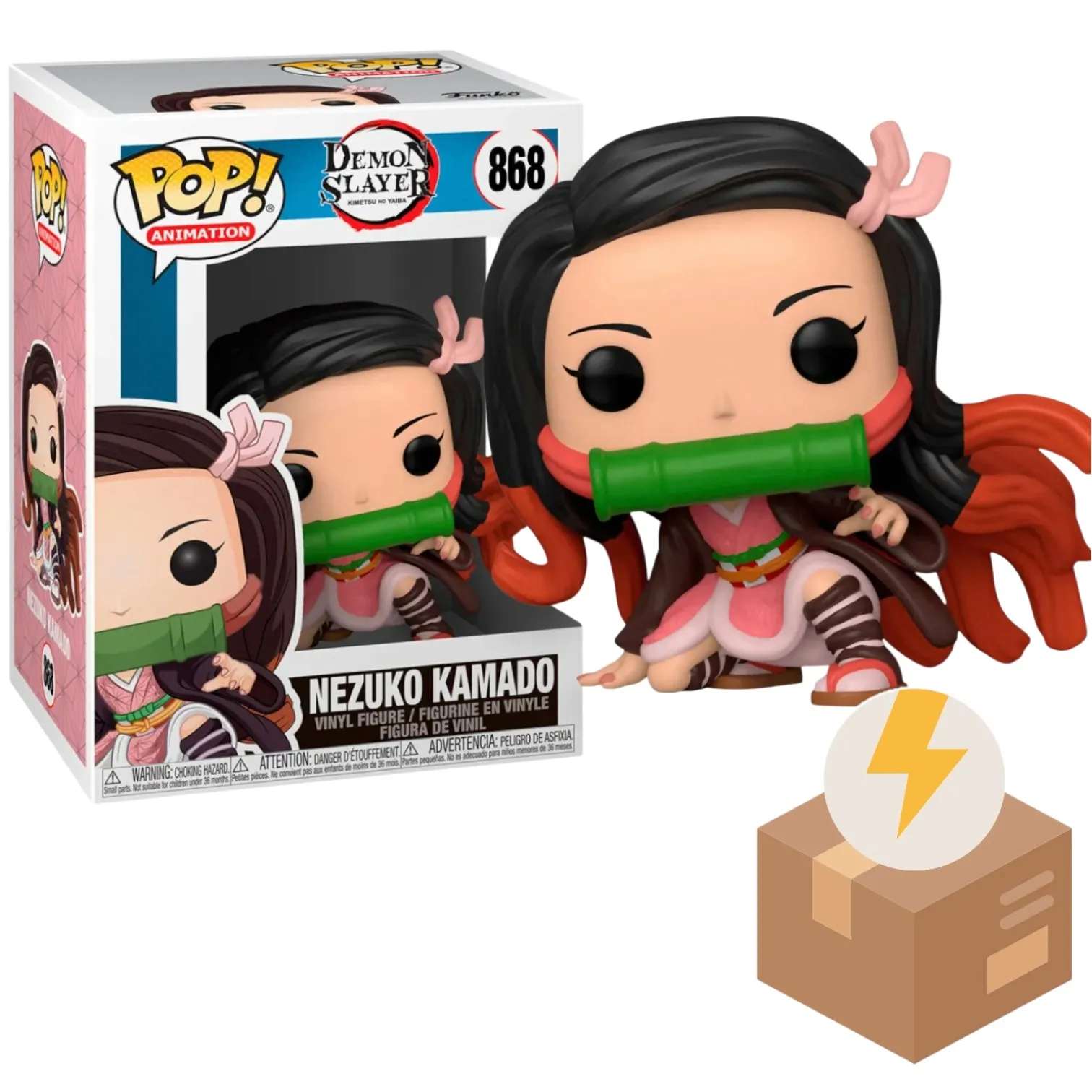 Фигурка Demon Slayer Kimetsu no Yaiba Nezuko Kamado — Funko Pop! Vinyl 868 BD