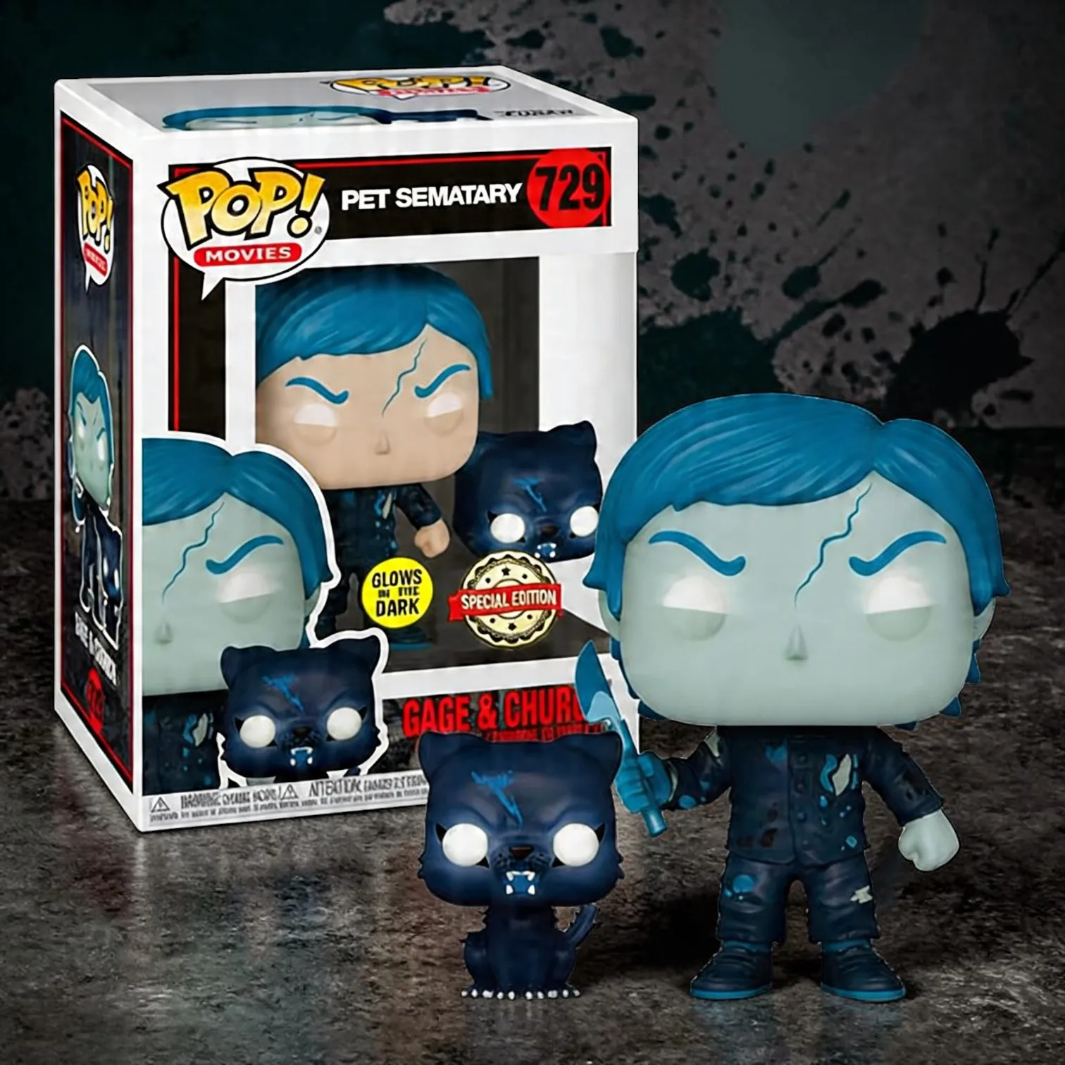 Фигурка Pet Sematary Gage & Church Exclusive — Funko Pop! Vinyl 729
