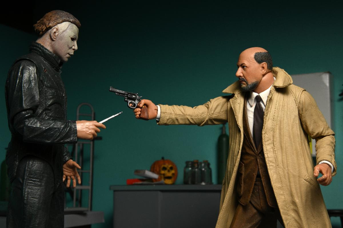 neca michael myers dr loomis