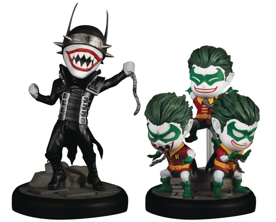 batman statue with all robins