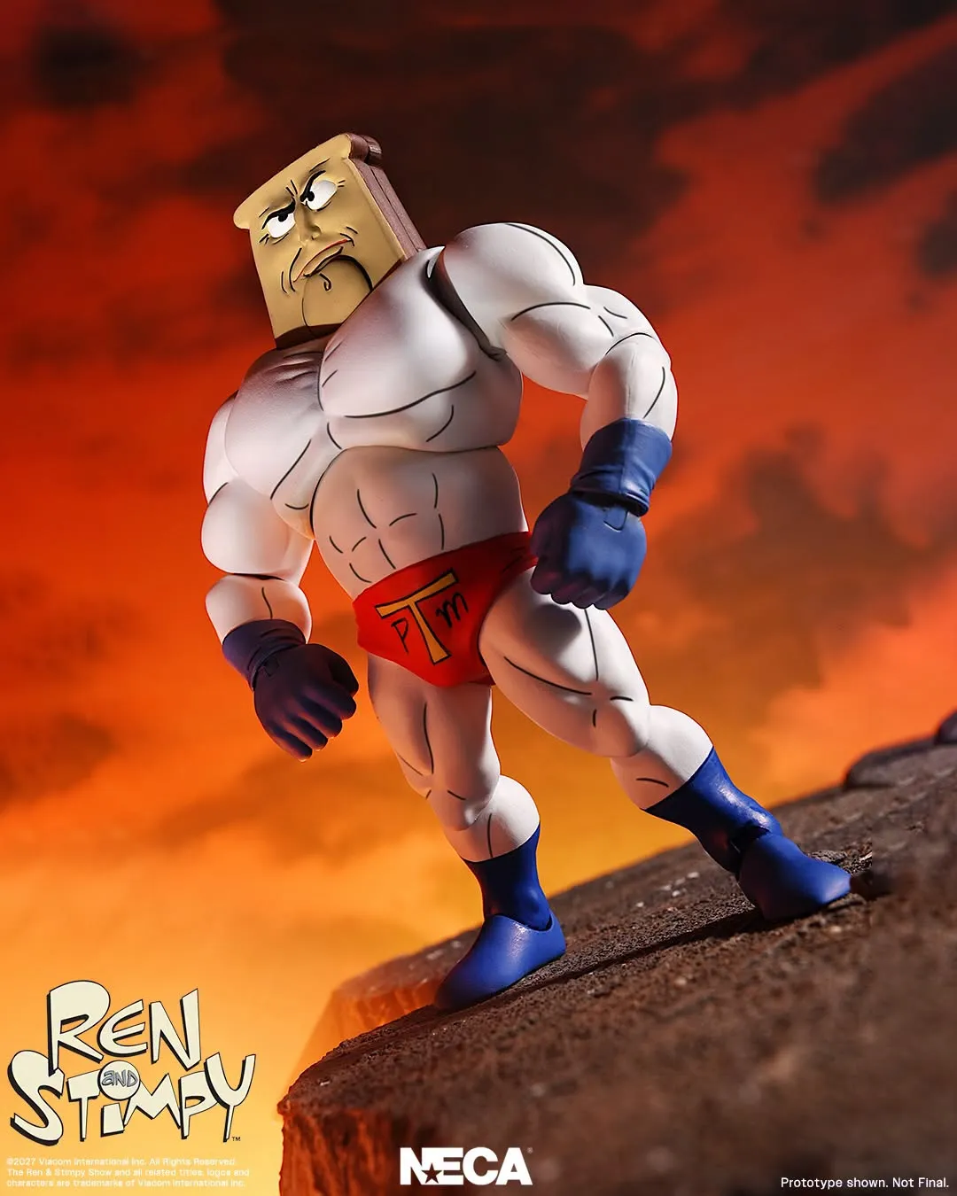 Фигурка Рассыпчатый Человек-Тост — Neca Ultimate Powdered Toast Man Figure