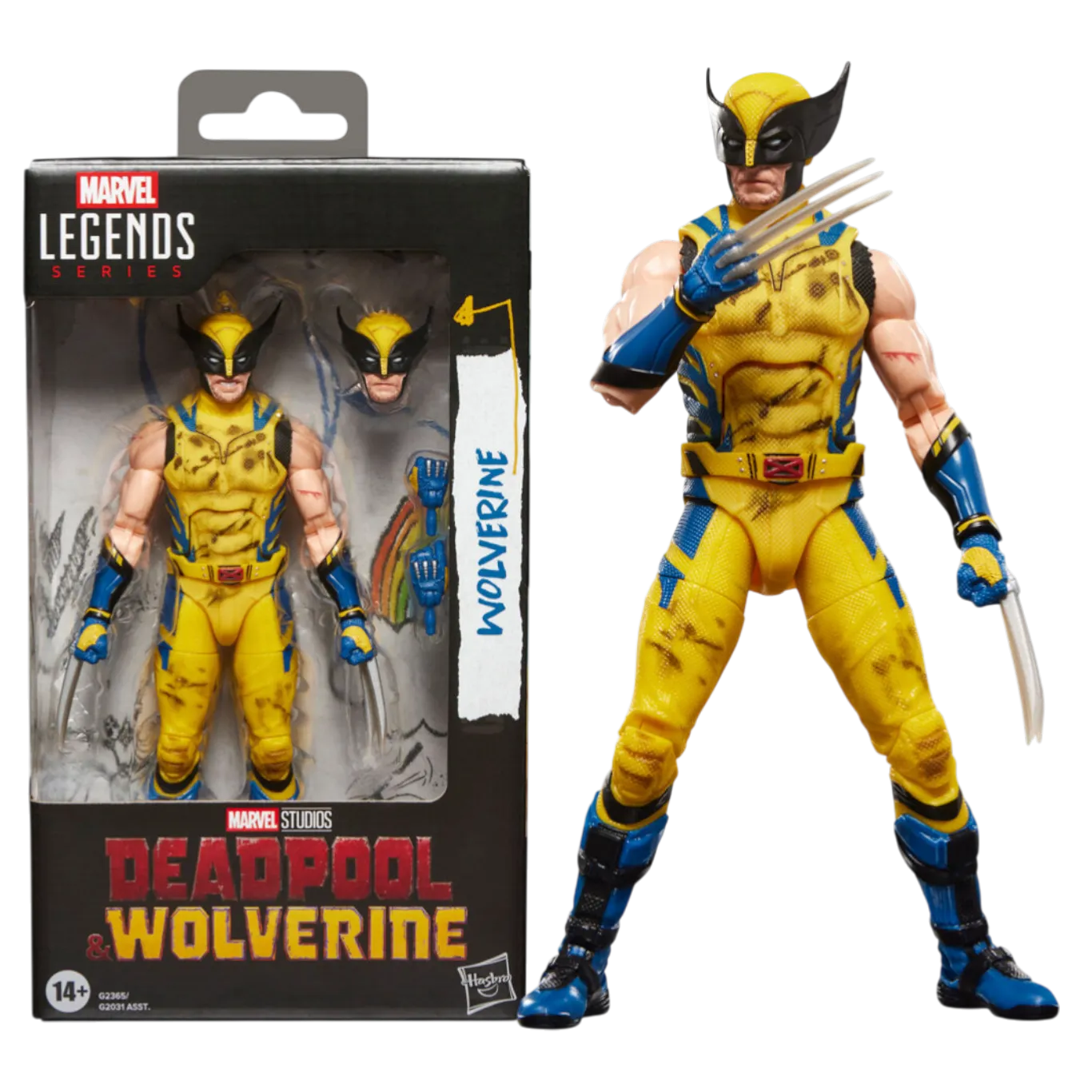 Фигурка Wolverine Shredded Suit — Hasbro Marvel Legends Deadpool and Wolverine Figure
