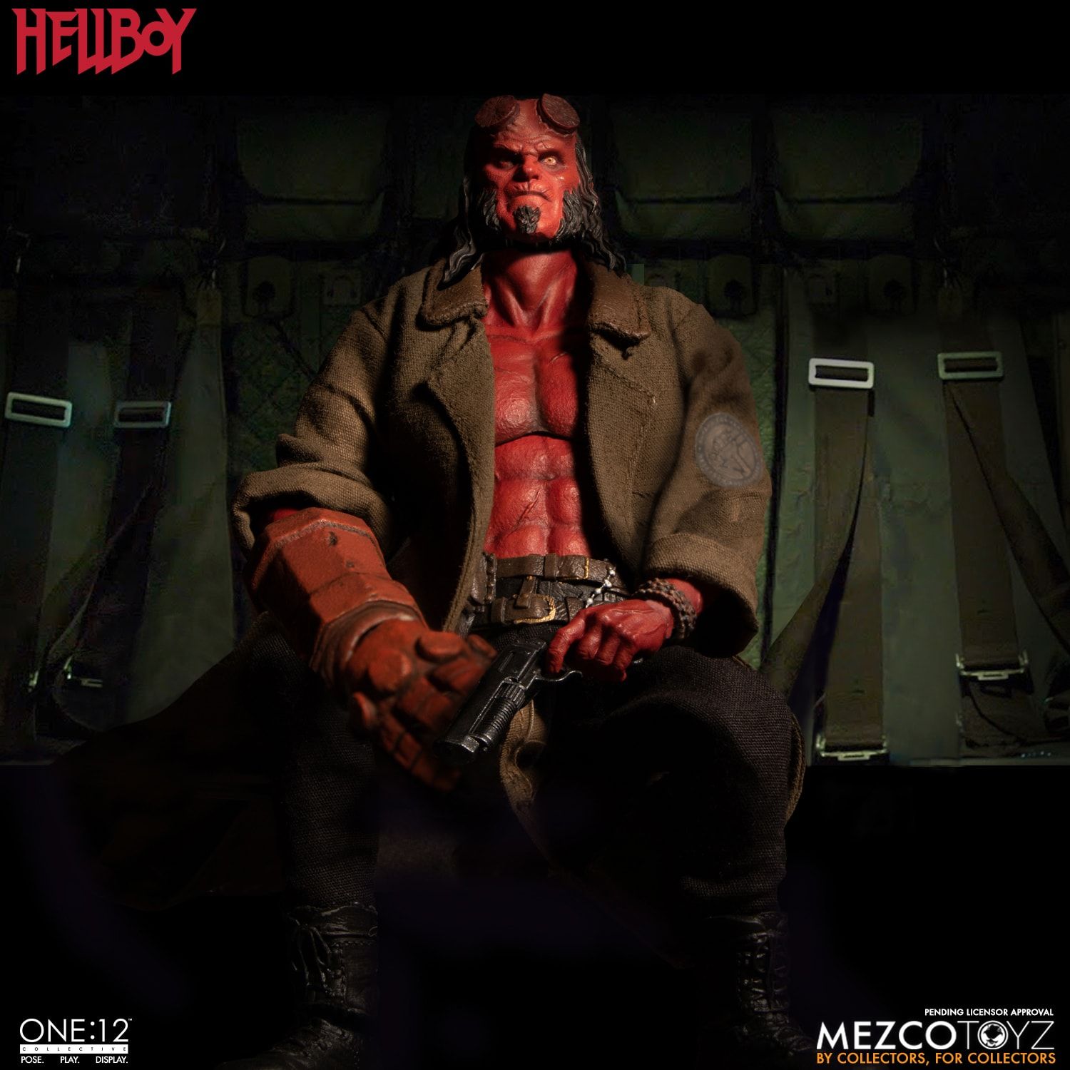 mezco one 12 hellboy