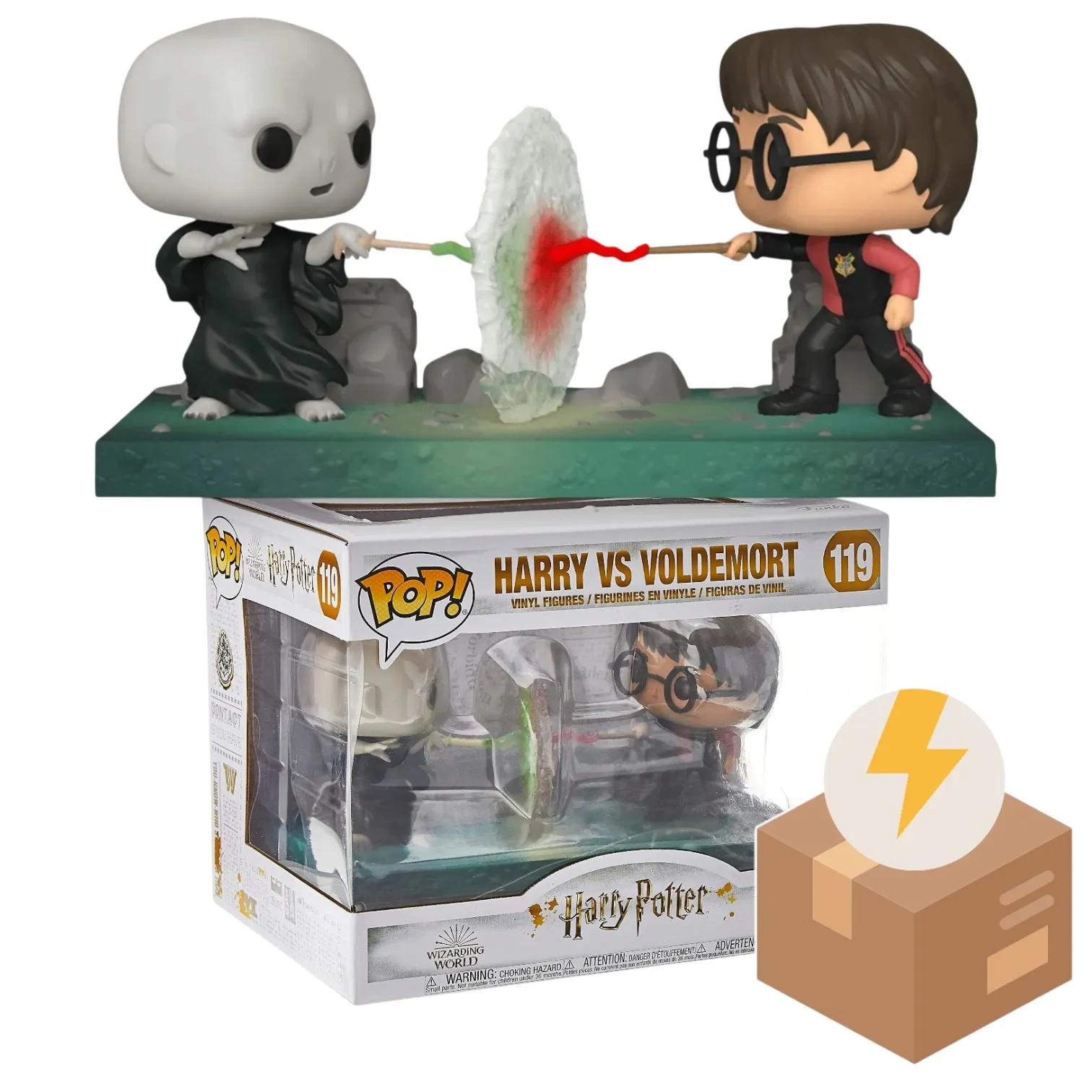 Фигурка Harry VS Voldemort — Funko Pop! Moments BD