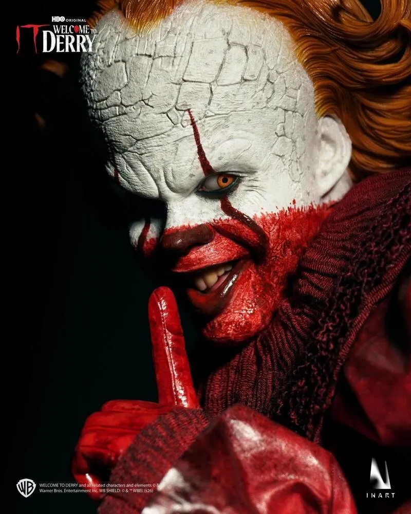 Фигурка Пеннивайз — Inart Ag A045 Welcome to Derry Pennywise Bloody 1/6 Figure