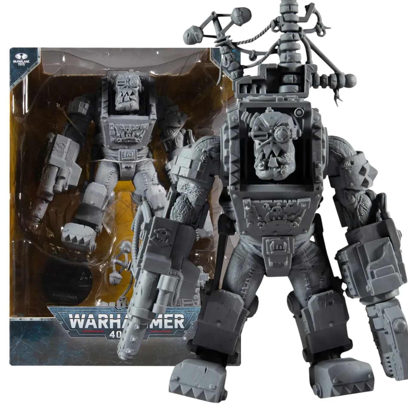 Фигурка Ork Big Mek Artist Proof — McFarlane Toys Warhammer 40000 Megafig