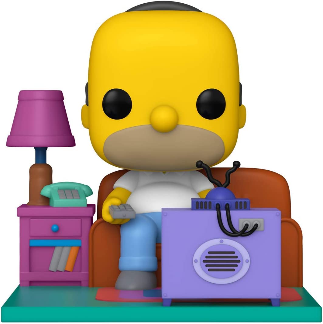 Фигурка Simpsons Homer Watching TV Deluxe Pop! Vinyl Figure - купить в  GeekZona.ru