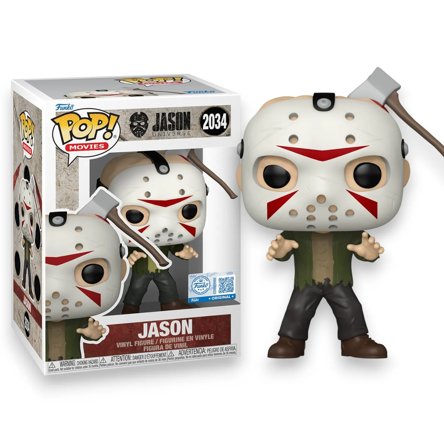 Фигурка Jason Universe Jason w Axe Head Exc — Funko Pop Vinyl 2034