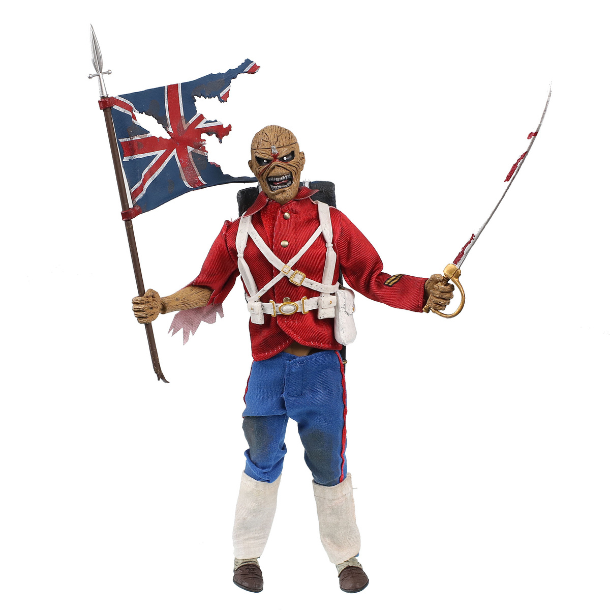 Iron Maiden Neca Iron Maiden Eddie Trooper Clothed Figure 40th Anniversary GeekZona.ru