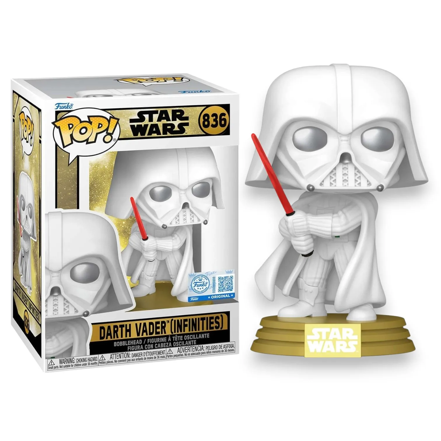 Фигурка Star Wars Darth Vader Infinities Exc — Funko Pop Vinyl 836