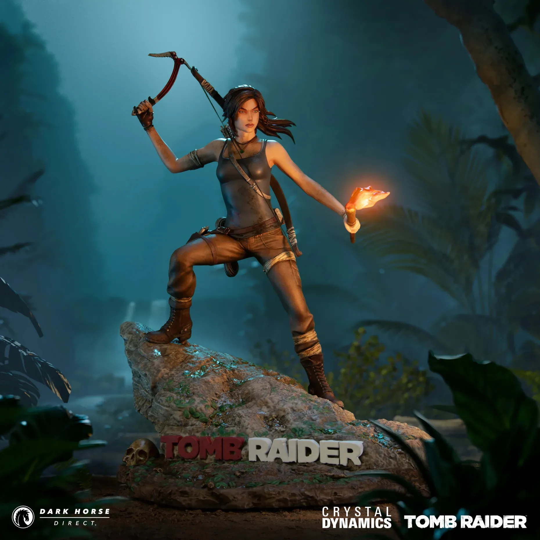 Фигурка Tomb Rider Lara Croft Survivor Eraa — Dark Horse PVC Statue