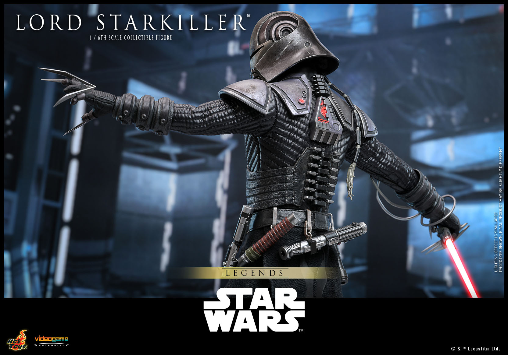 Фигурка Lord Starkiller — Hot Toys VGM63 Star Wars 1/6