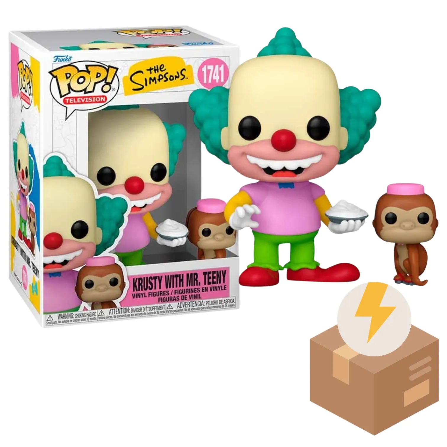 Фигурка Simpsons Krusty with Mr Teeny — Funko Pop! 1741 BD