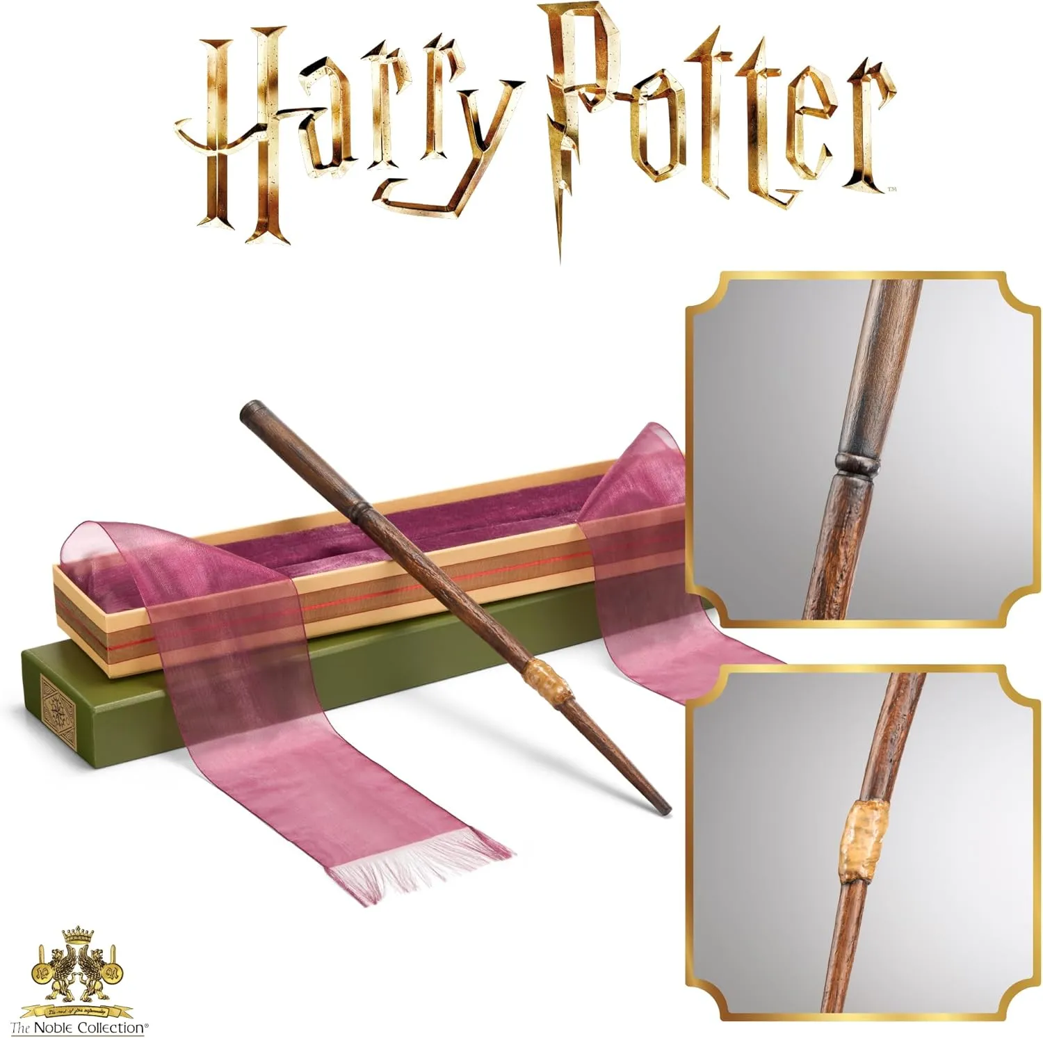 Палочка Рона Уизли — Noble Collection Harry Potter Ron Broken Wand First Wand Collection in Ollivanders Box