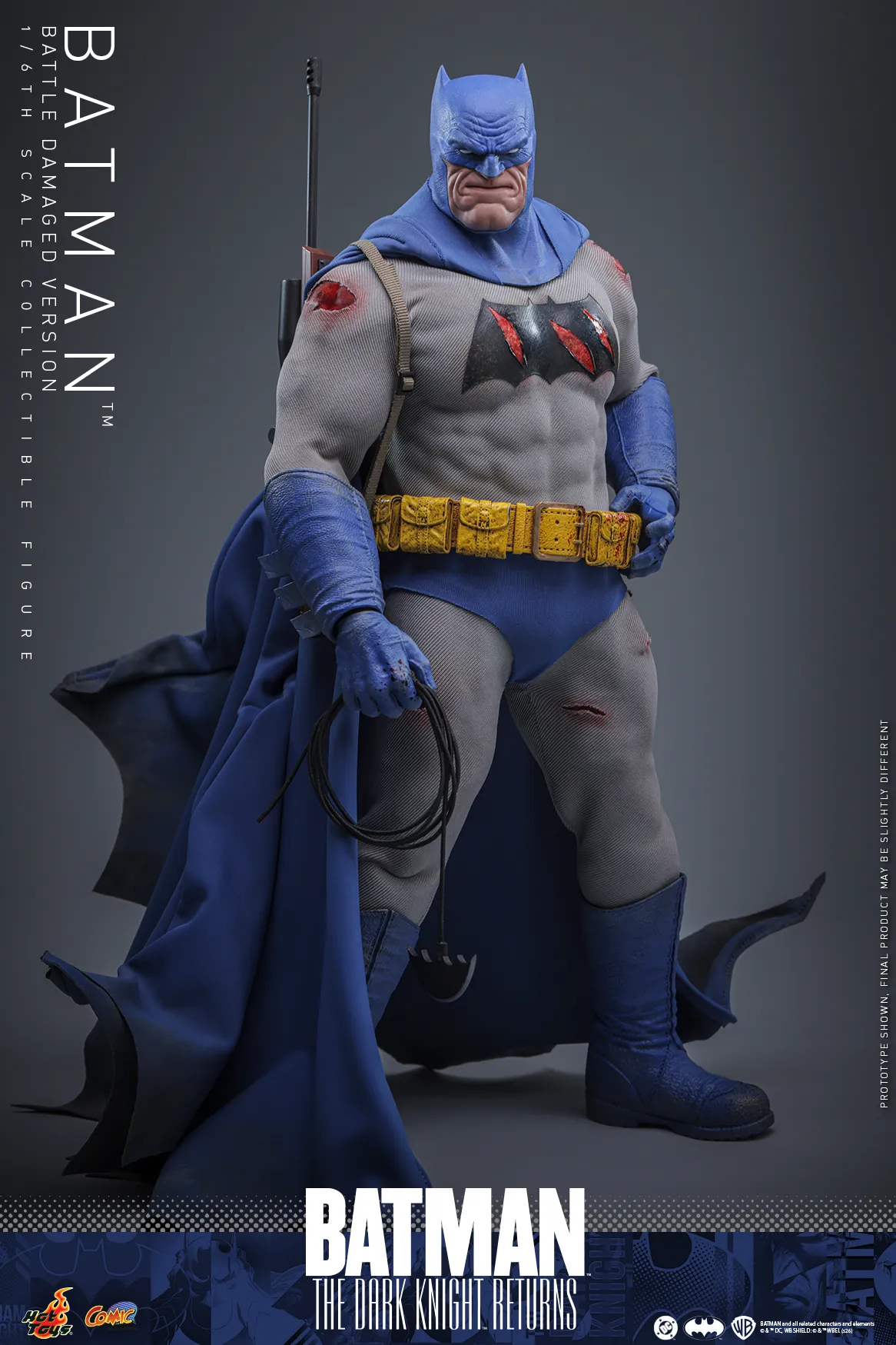 Фигурка Batman Battle Damaged Version — Hot Toys CMS031 Dark Knight Returns 1/6