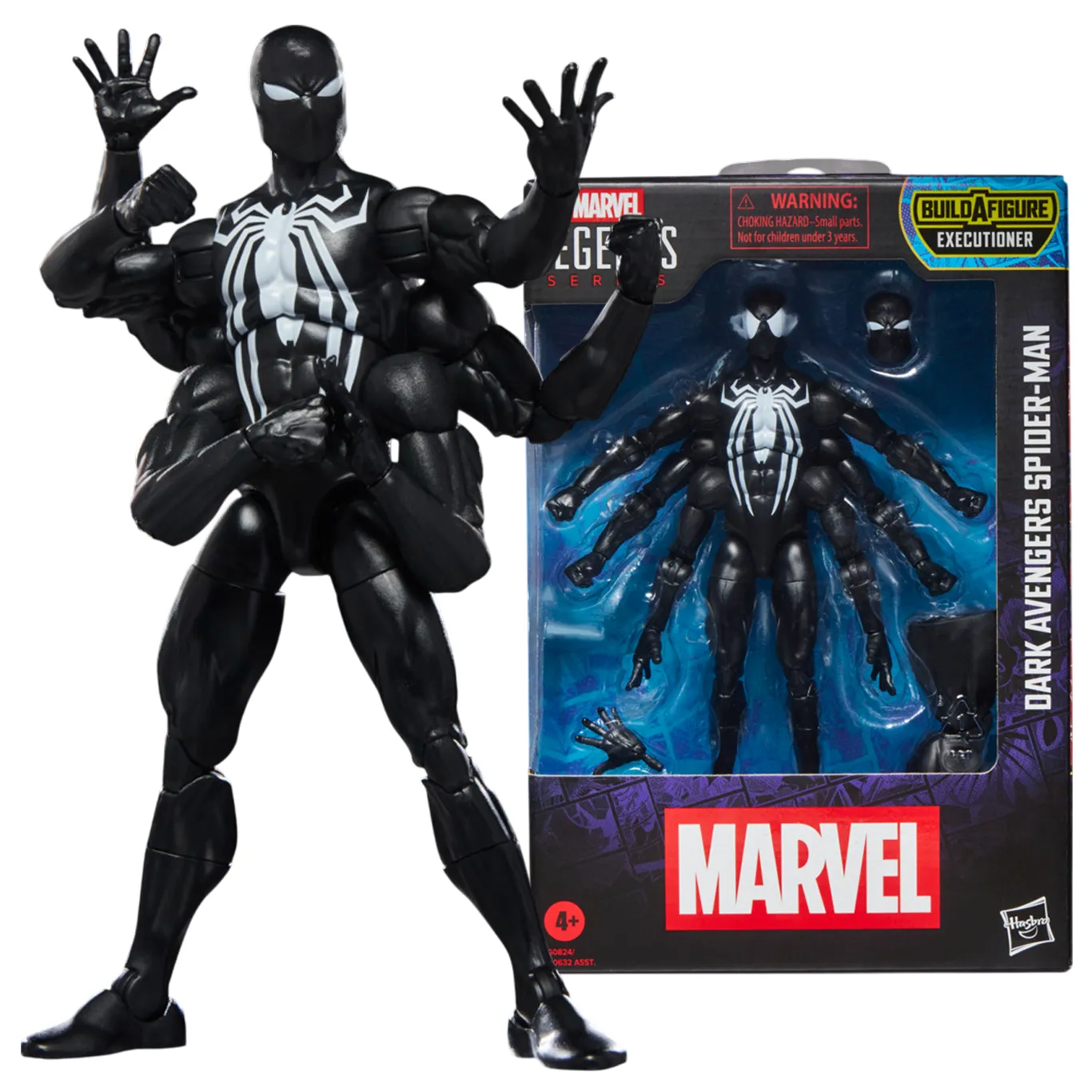 Фигурка Dark Avengers Spider-man — Hasbro Marvel Legends Executioner BAF