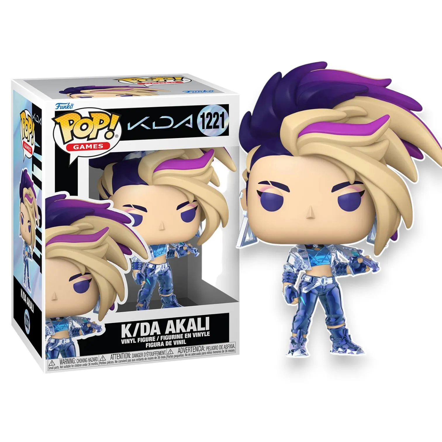 Фигурка League of Legends K/DA Akali — Funko POP! Vinyl 1221