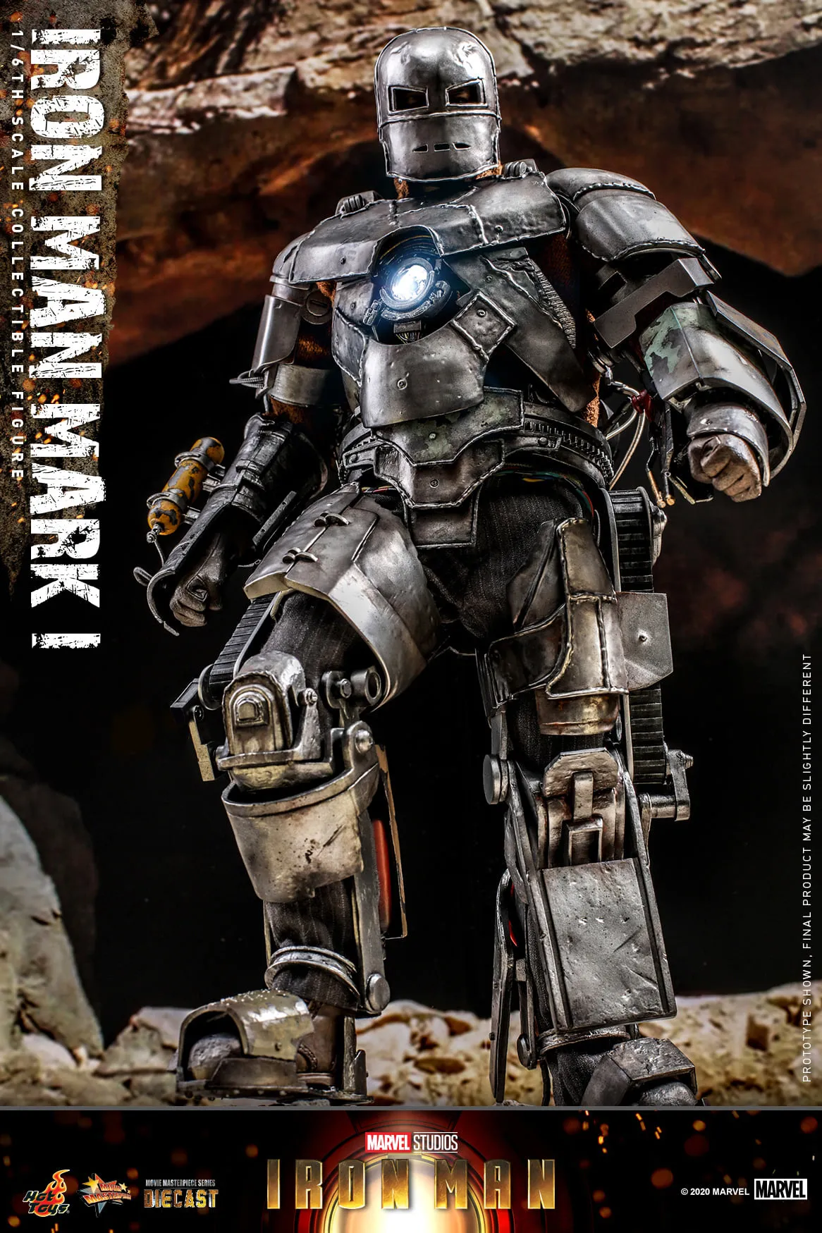 Фигурка Iron Man Mark I — Hot Toys MMS605D40 Iron Man 1/6