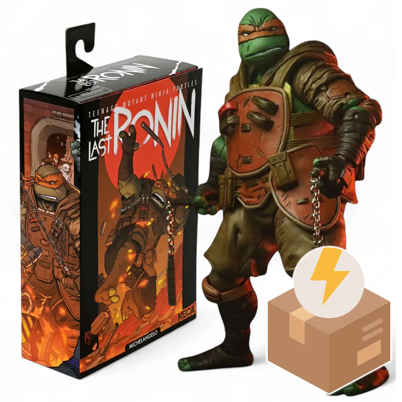 Фигурка Flashback Michelangelo — Neca Teenage Mutant Ninja Turtles Last Ronin BD