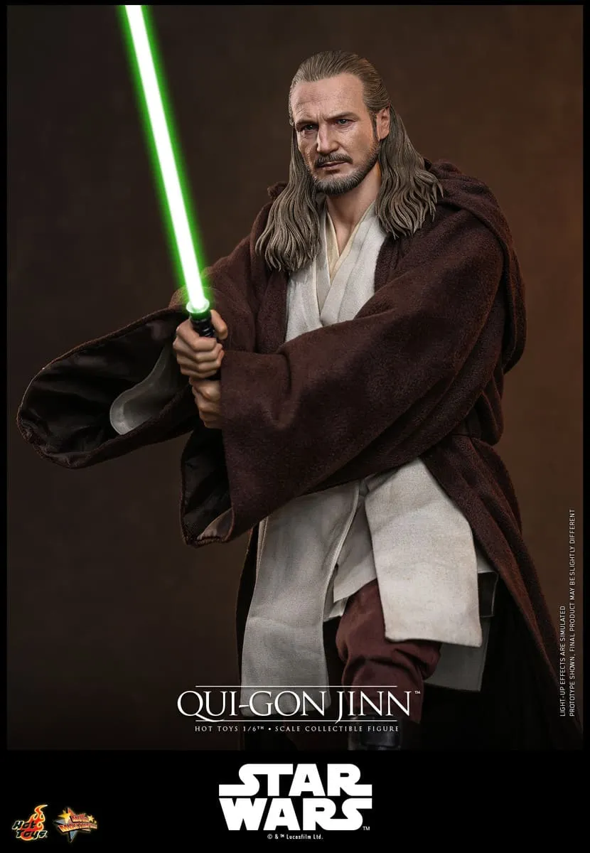Фигурка Qui-Gon Jinn — Hot Toys MMS880 Star Wars The Phantom Menace 1/6
