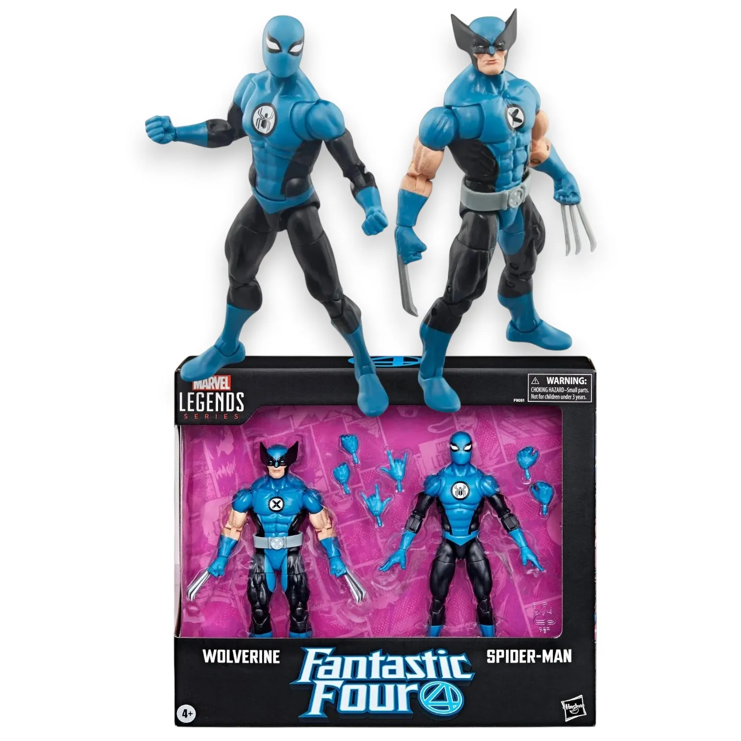 Фигурка Wolverine and Spider-Man — Hasbro Fantastic Four Marvel Legends 2-Pack