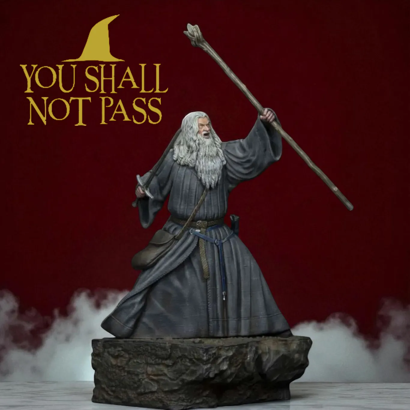 Фигурка Gandalf in Moria — SD Toys Lord of the Rings