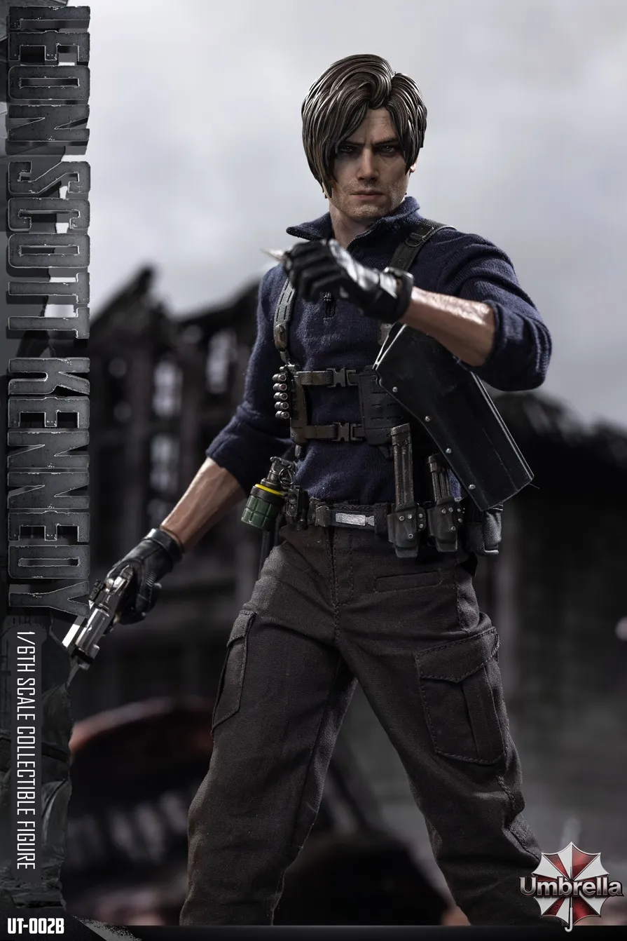 Фигурка Agent Leon — Umbrella UT-002B Resident Evil 9 1/6