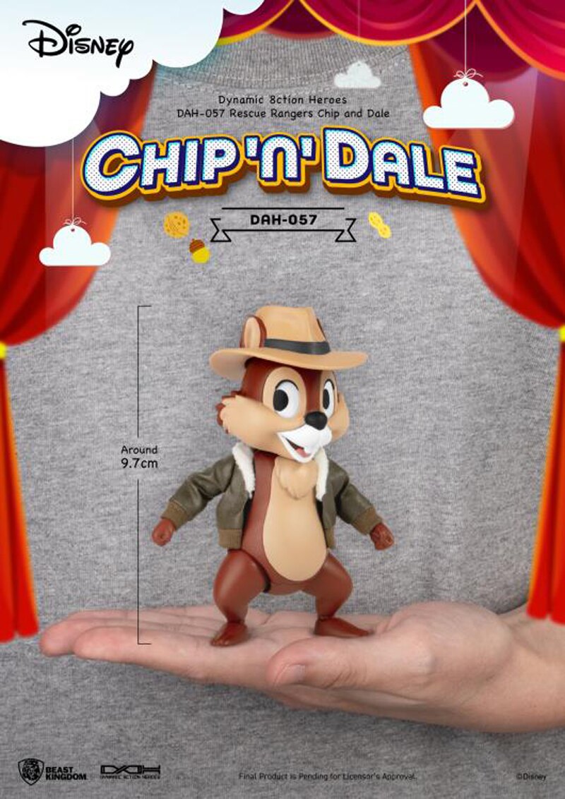 Фигурки Чип и Дэйл — Beast Kingdom DAH Chip n Dale - купить в GeekZona.ru