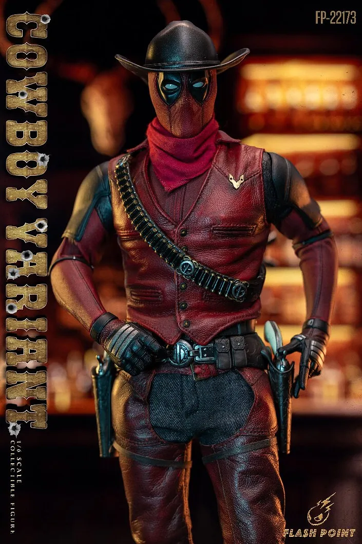 Фигурка Дэдпул-Ковбой — Flashpoint Studio FP-22173 Deadpool & Wolverine Cowboy Variant 1/6