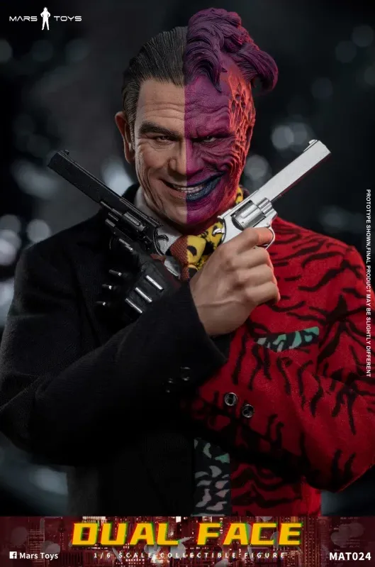 Фигурка Двуликий — Mars Toys MAT024 Two Face 1/6