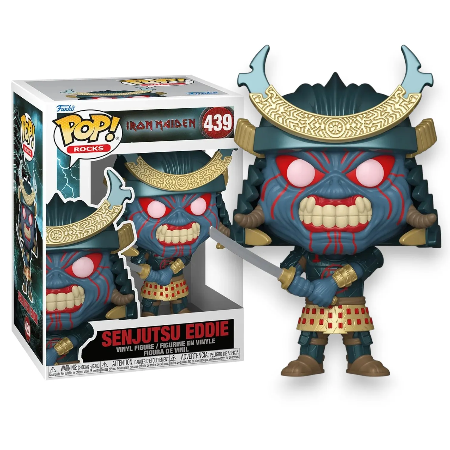 Фигурка Iron Maiden Senjutsu Eddie — Funko Pop! Vinyl 439 BD