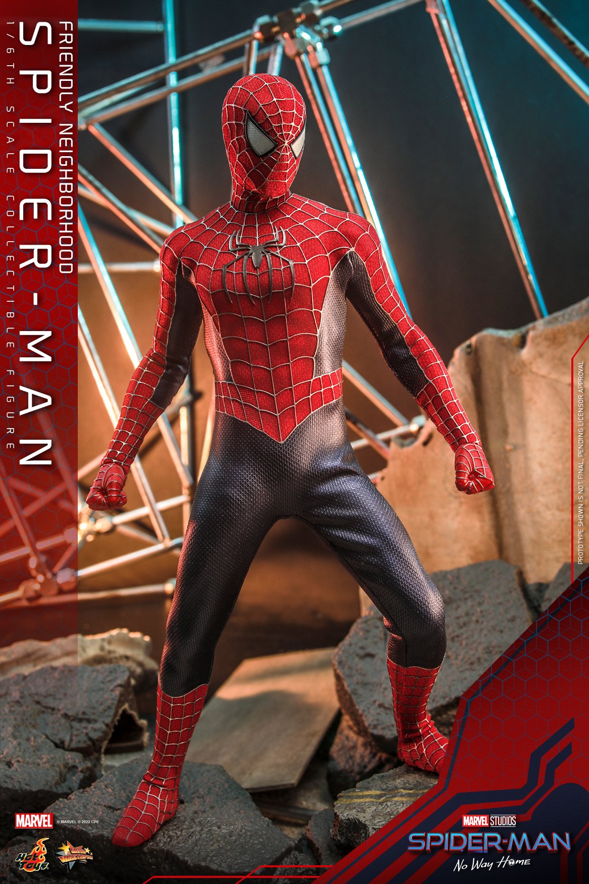 Фигурка Человек-Паук — Hot Toys MMS661 Friendly Neighborhood Spider-Man No  Way Home 1/6 - купить в GeekZona.ru