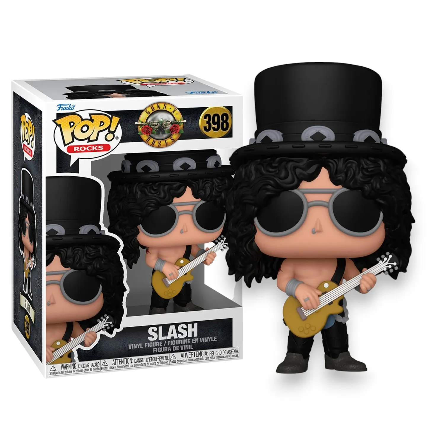 Фигурка Guns N Roses Slash 1990 — Funko Pop! Vinyl 398