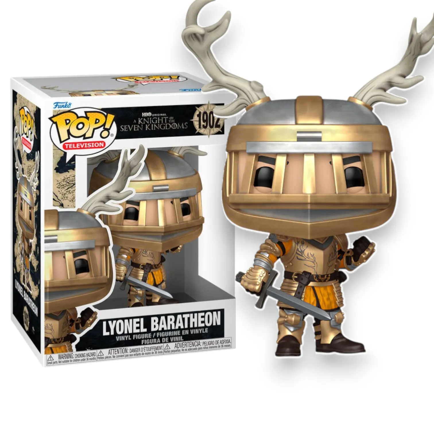 Фигурка Knight of Seven Kingdoms Lyonel Baratheon — Funko Pop! Vinyl Game of Thrones 1902