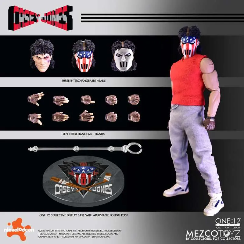 Фигурка Casey Jones — Mezco One 12 Collective - купить в GeekZona.ru