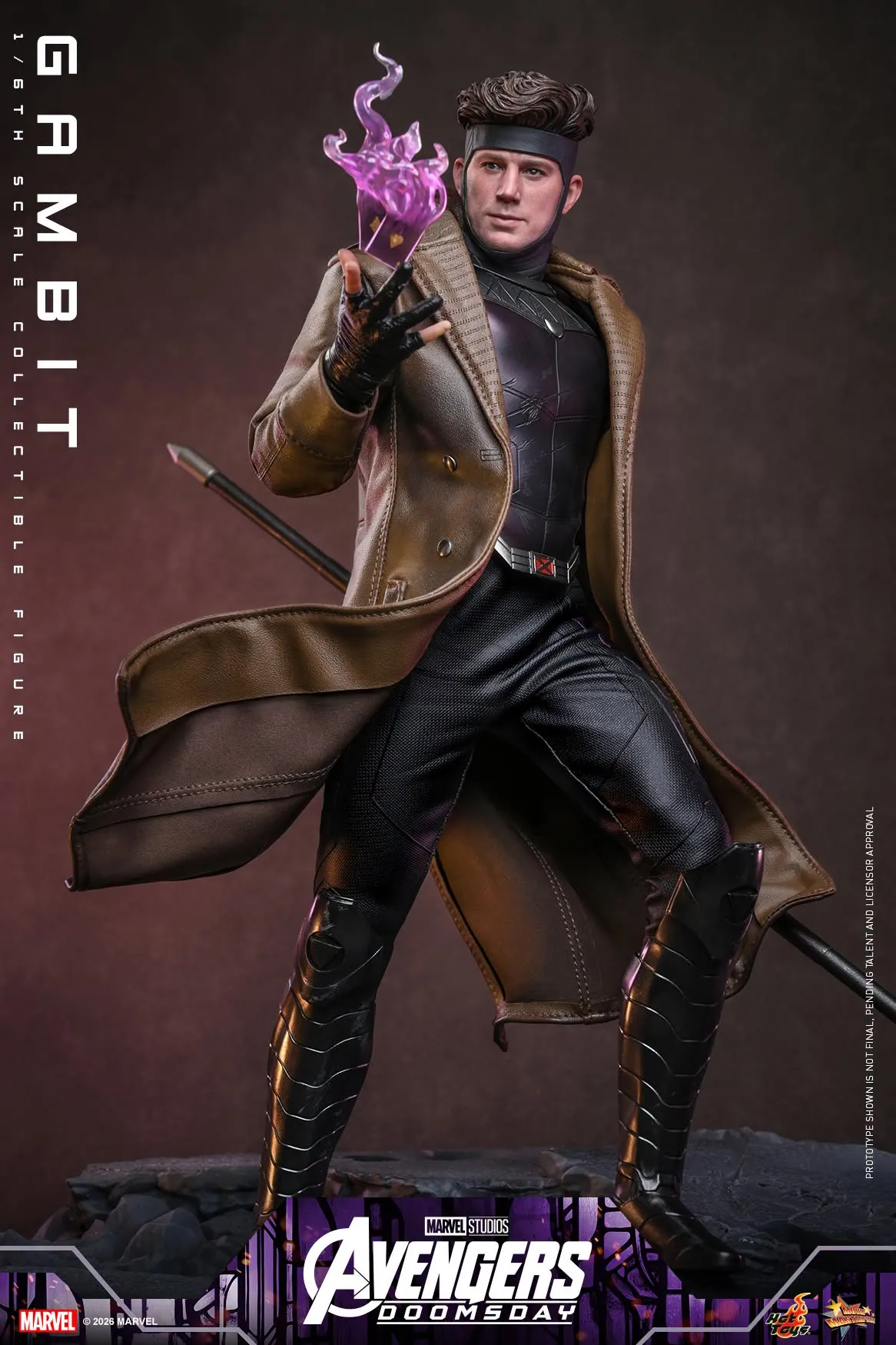 Фигурка Gambit — Hot Toys MMS910 Avengers Doomsday 1/6