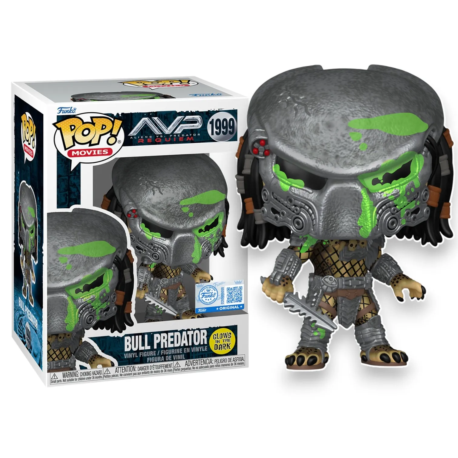 Фигурка Alien vs Predator Requiem Bull Predator BD GW Exc — Funko Pop! Vinyl 1999