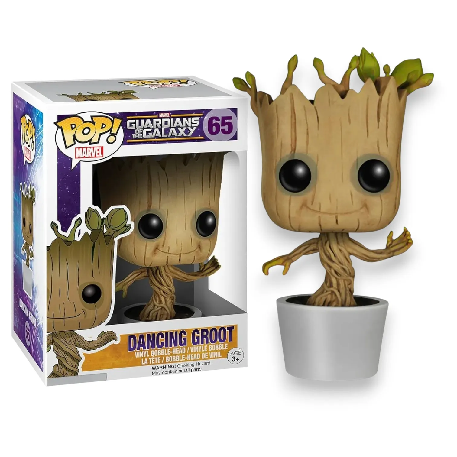 Фигурка Грут Малыш — Funko Guardians of the Galaxy POP! Vinyl Bobble-Head Dancing Groot