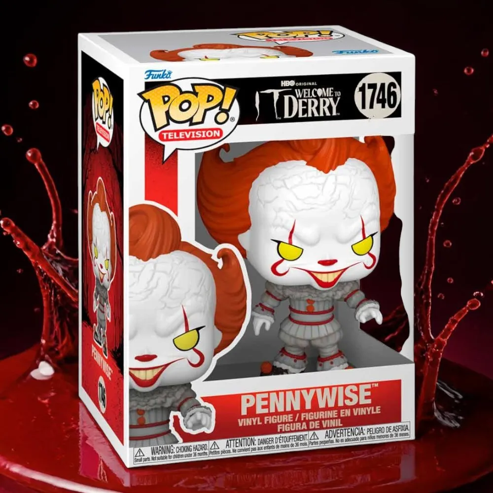 Фигурка IT Welcome To Derry Pennywise — Funko Pop! Vinyl 1746